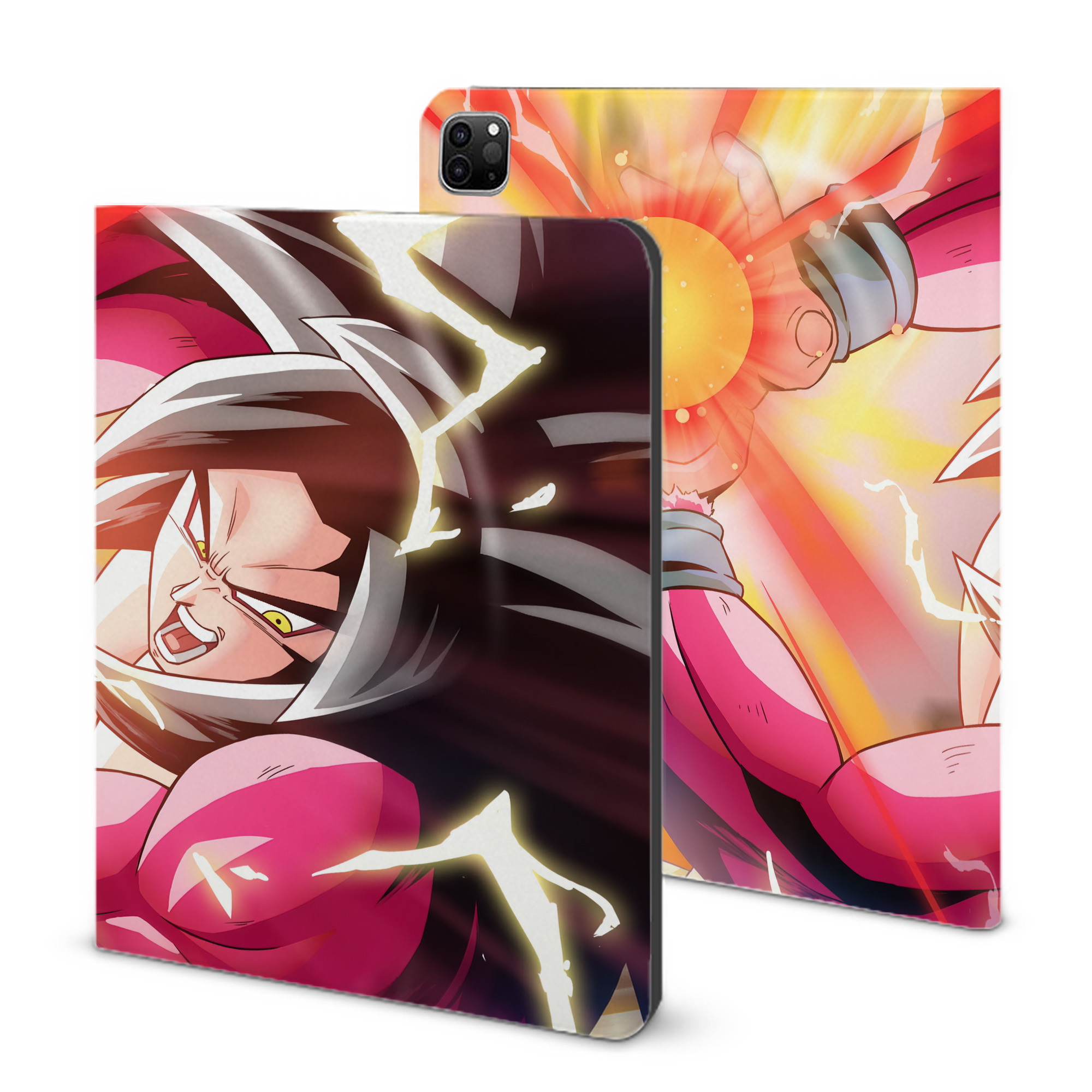 （画像用） ドラゴンボール DRAGON BALL IPad ケース ブック型 PUレザー TPU 耐衝撃 軽量 薄型 ペン収納なし 全面保護 IPad 各モデル対応